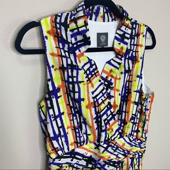 Multicolor Sleeveless Dress - Picture 2 of 9